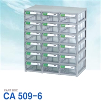 Tủ đựng linh kiện 18 ngăn hàn quốc CA509-6